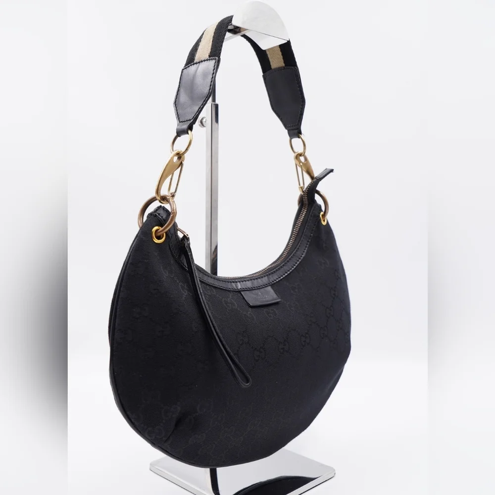 Gucci Black Hobo Bag